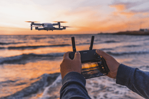 Grabación con drones